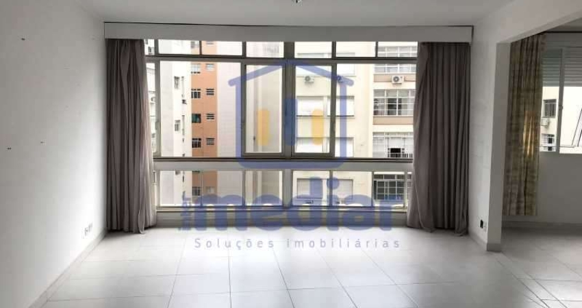 Apartamento com 2 quartos para alugar na Rua Carlos Afonseca, Gonzaga, Santos