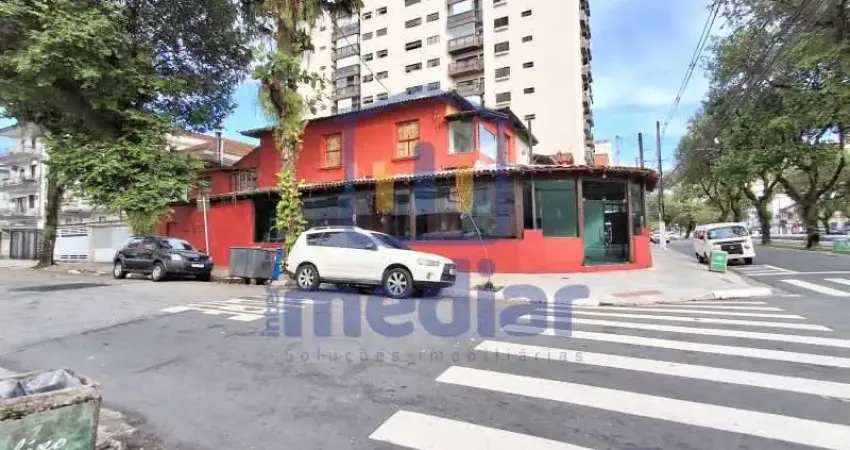 Casa comercial à venda na Avenida Senador Pinheiro Machado, Campo Grande, Santos