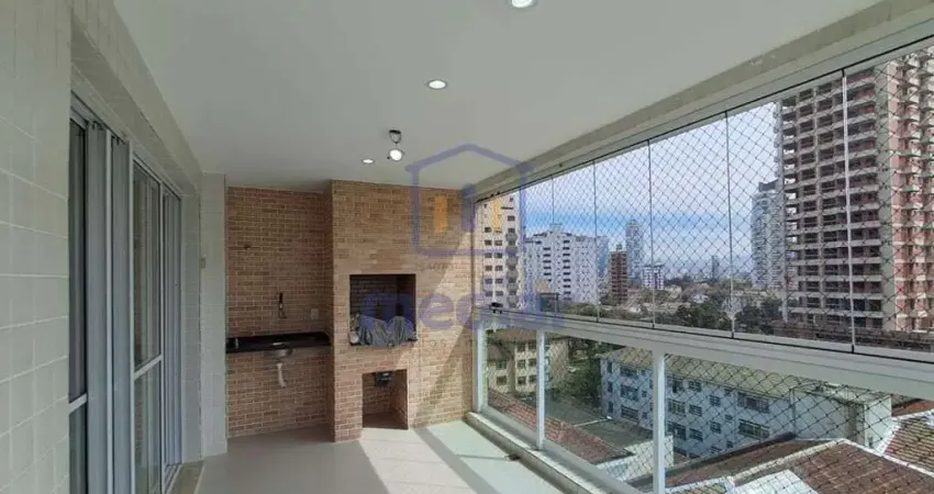 Apartamento com 3 quartos para alugar na Rua Doutor Egydio Martins, Ponta da Praia, Santos