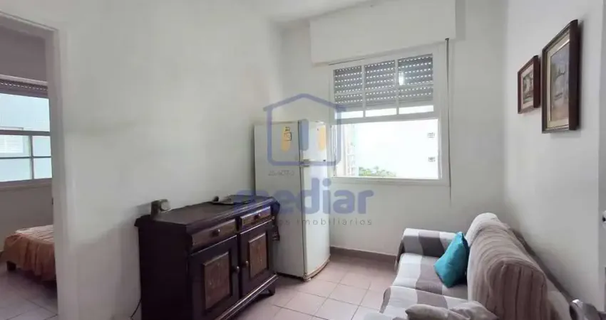 Apartamento com 1 quarto à venda na Avenida Doutor Epitácio Pessoa, Embaré, Santos