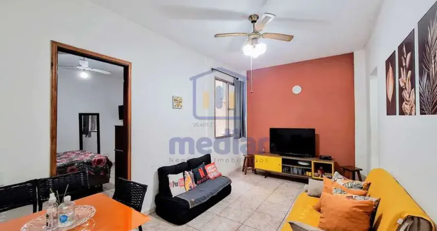Apartamento com 1 quarto à venda na Rua Jorge Tibiriçá, Gonzaga, Santos