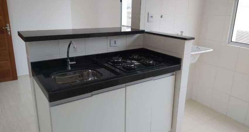 Apartamento com 2 quartos para alugar na Avenida Antônio Emmerick, Vila São Jorge, São Vicente