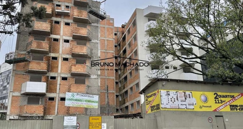 Cobertura para Venda em Curitiba, São Francisco, 3 dormitórios, 1 suíte, 3 banheiros, 2 vagas