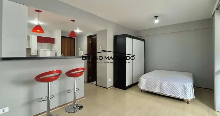 Apartamento para locação em curitiba, centro, 1 dormitório, 1 banheiro, 1 vaga