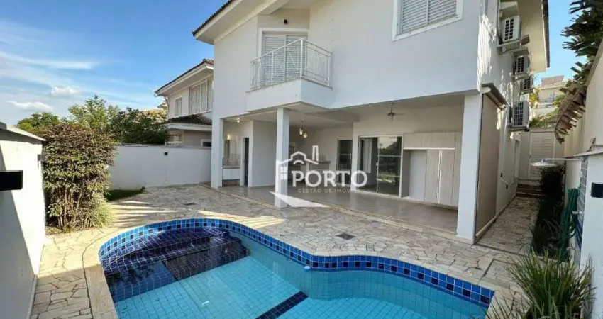 Casa 4 quartos para alugar no condomínio terras de piracicaba iii