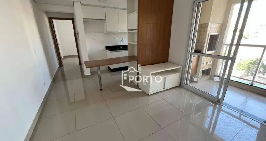 Apartamento com 1 dormitório à venda, 46 m² - alto - piracicaba/sp