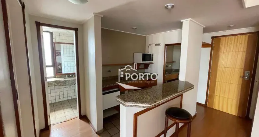 Apartamento com 1 quarto à venda no edifício New Life Apart Hotel no bairro Centro em Piracicaba