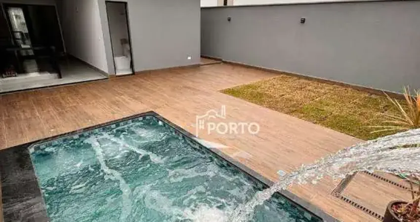 Casa com 3 quartos à venda no condomínio Ágape em Piracicaba