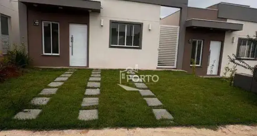 Casa 2 quartos à venda no condomínio reserva do taquaral ii em piracicaba