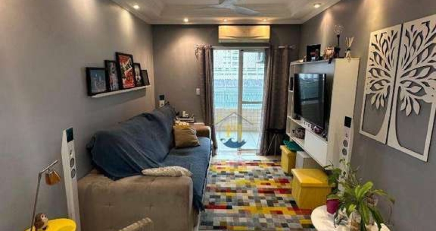 Apartamento com 2 dormitórios à venda, 85 m² por R$ 559.900,00 - Canto do Forte - Praia Grande/SP