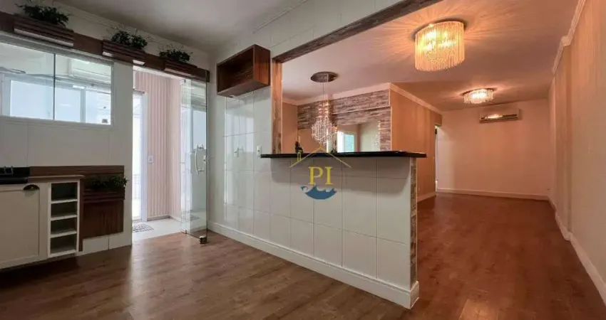 Apartamento garden com 3 dormitórios à venda, 180 m² por r$ 1.180.000,00 - vila guilhermina - praia grande/sp