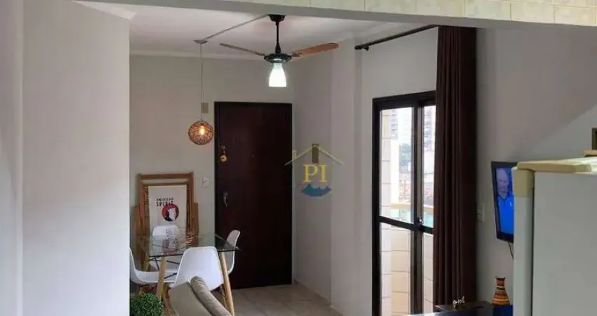 Apartamento com 1 dormitório à venda, 40 m² por r$ 270.000,00 - vila guilhermina - praia grande/sp