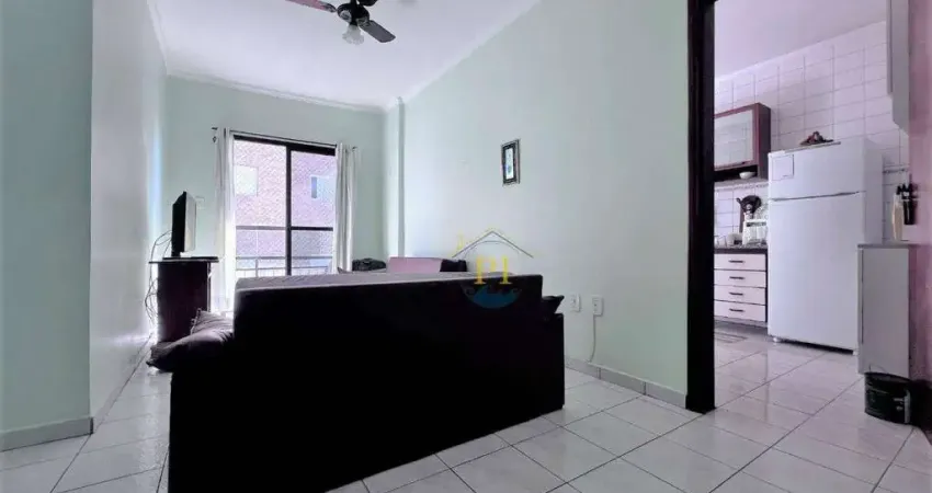 Apartamento com 1 dormitório, 51 m² - venda por R$ 265.000,00 ou aluguel por R$ 2.280,00/mês - Aviação - Praia Grande/SP