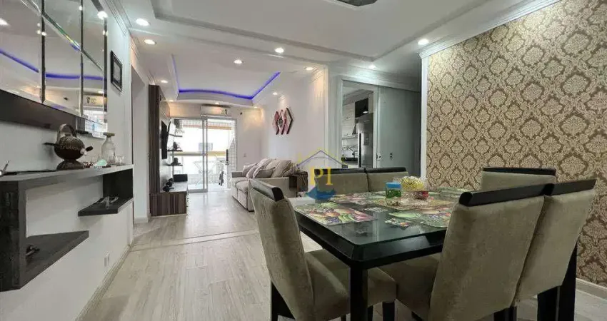 Apartamento com 2 dormitórios à venda, 76 m² por R$ 620.000 - Aviação - Praia Grande/SP