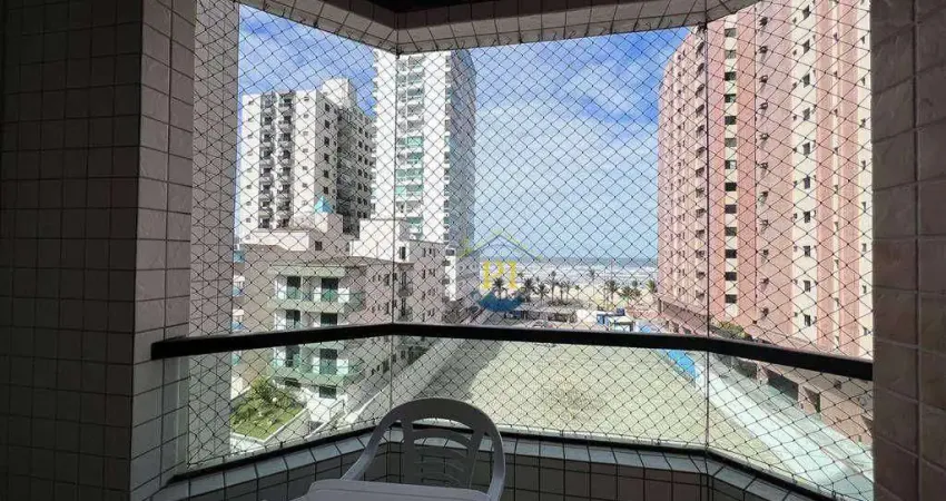 Apartamento com 3 dormitórios à venda, 110 m² por r$ 750.000 - vila guilhermina - praia grande/sp