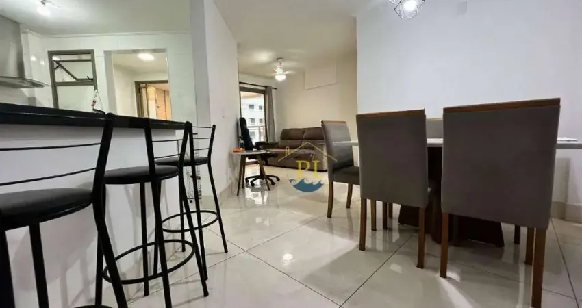 Apartamento com 2 dormitórios à venda, 92 m² por R$ 650.000,00 - Canto do Forte - Praia Grande/SP
