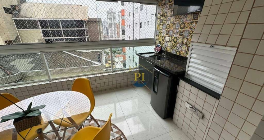 Apartamento com 2 dormitórios à venda, 97 m² por R$ 785.000 - Canto do Forte - Praia Grande/SP