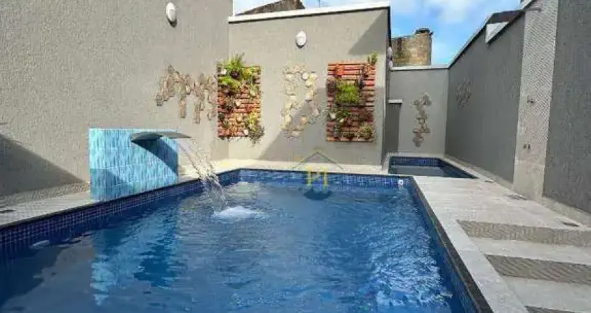 Casa com 2 dormitórios à venda, 54 m² por R$ 330.000,00 - Maracanã - Praia Grande/SP