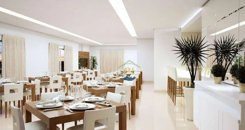 Apartamento com 3 dormitórios à venda, 98 m² por R$ 800.000,00 - Aviação - Praia Grande/SP