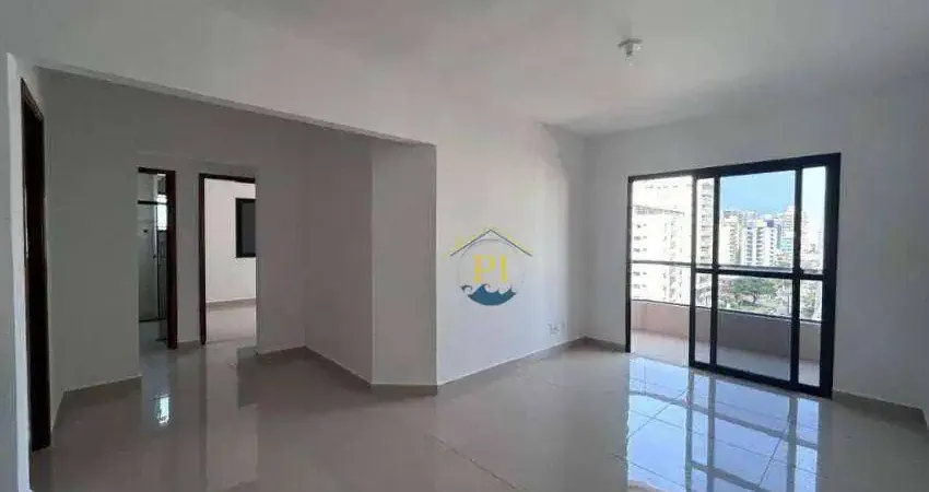 Apartamento com 2 dormitórios à venda, 76 m² por R$ 385.000 - Vila Guilhermina - Praia Grande/SP