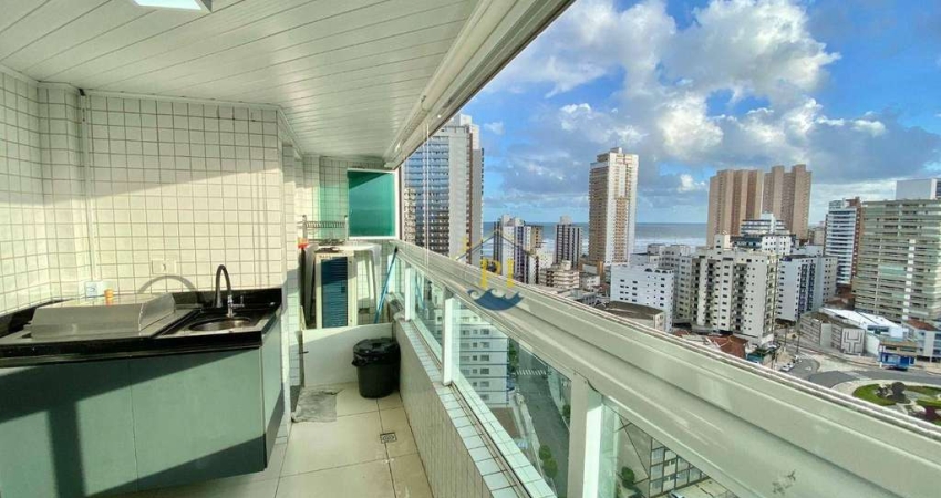 Apartamento com 2 dormitórios à venda, 80 m² por R$ 650.000,00 - Boqueirão - Praia Grande/SP