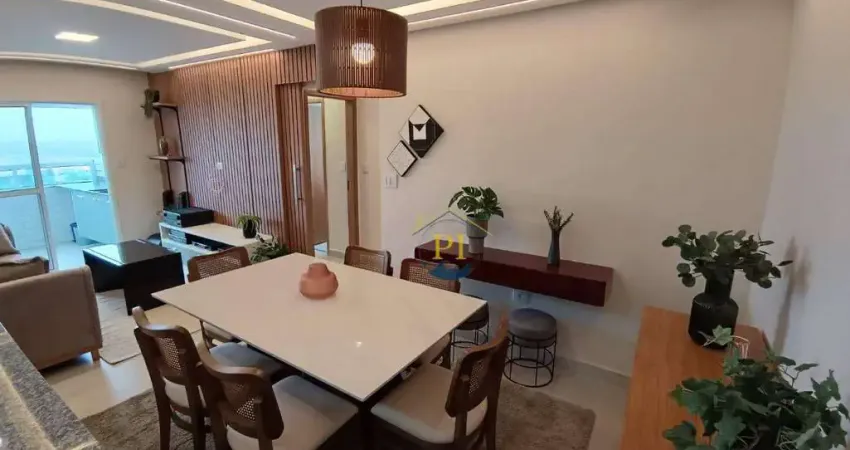 Apartamento com 2 dormitórios à venda, 72 m² por R$ 610.000 - Guilhermina - Praia Grande/SP