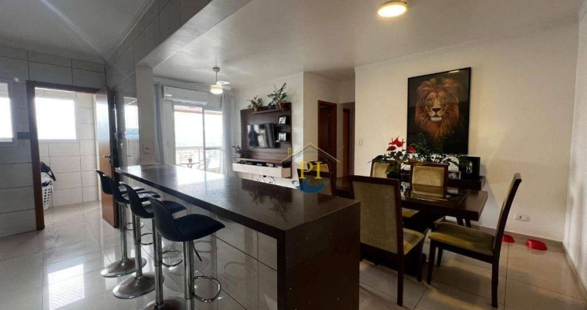 Apartamento com 2 dormitórios à venda, 85 m² por R$ 620.000,00 - Aviação - Praia Grande/SP