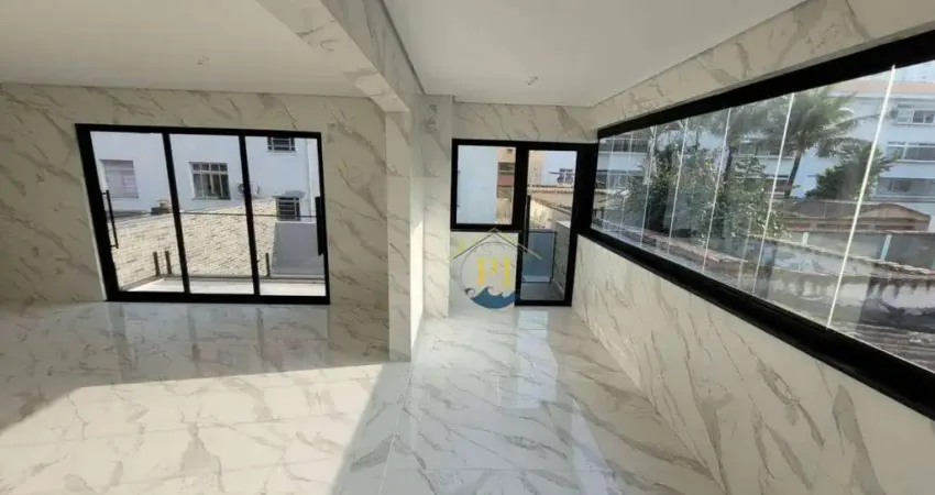 Sobrado com 3 dormitórios à venda, 230 m² por R$ 2.300.000 - Embaré - Santos/SP