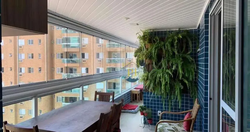 Apartamento com 3 dormitórios à venda, 116 m² por R$ 1.200.000 - Canto do Forte - Praia Grande/SP