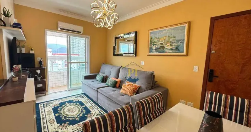 Apartamento com 2 dormitórios à venda, 78 m² por R$ 550.000 - Caiçara - Praia Grande/SP