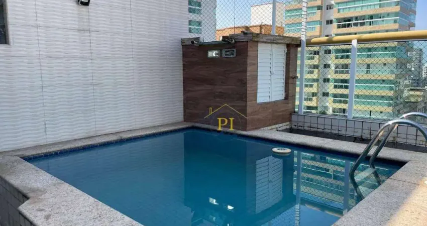 Cobertura com 3 dormitórios à venda, 200 m² por R$ 1.080.000,00 - Tupi - Praia Grande/SP