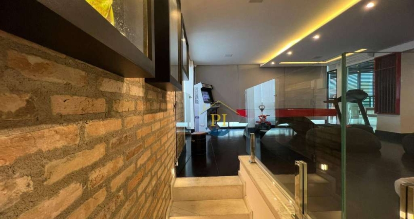 Cobertura com 3 dormitórios à venda, 257 m² por R$ 3.500.000,00 - Canto do Forte - Praia Grande/SP