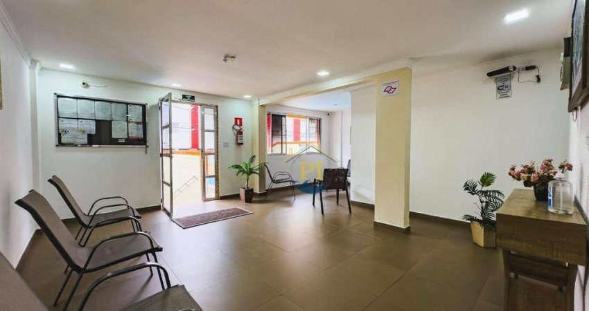 Apartamento com 1 dormitório à venda, 44 m² por R$ 225.000 - Tupi - Praia Grande/SP