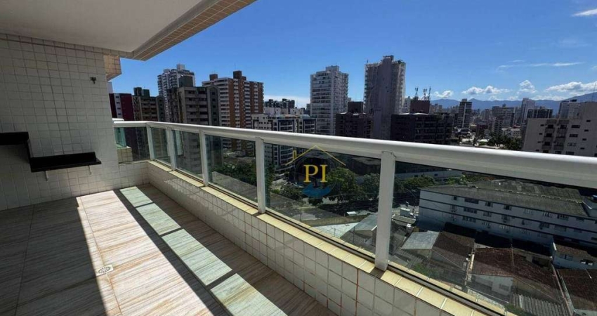 Apartamento com 2 dormitórios à venda, 85 m² por R$ 650.000 - Canto do Forte - Praia Grande/SP