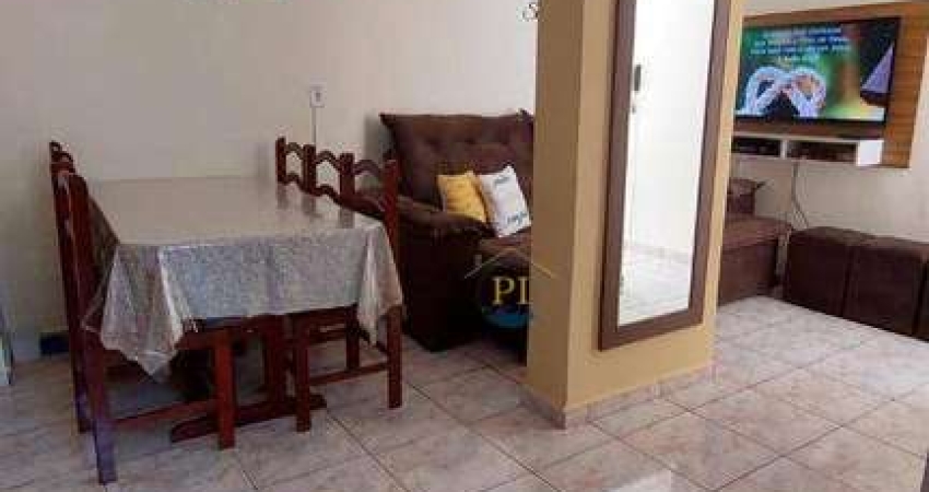 Apartamento com 2 dormitórios à venda, 49 m² por R$ 295.000 - Vila Guilhermina - Praia Grande/SP