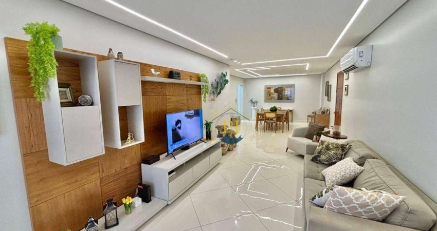 Apartamento à venda, 162 m² por R$ 2.300.000,00 - Canto do Forte - Praia Grande/SP