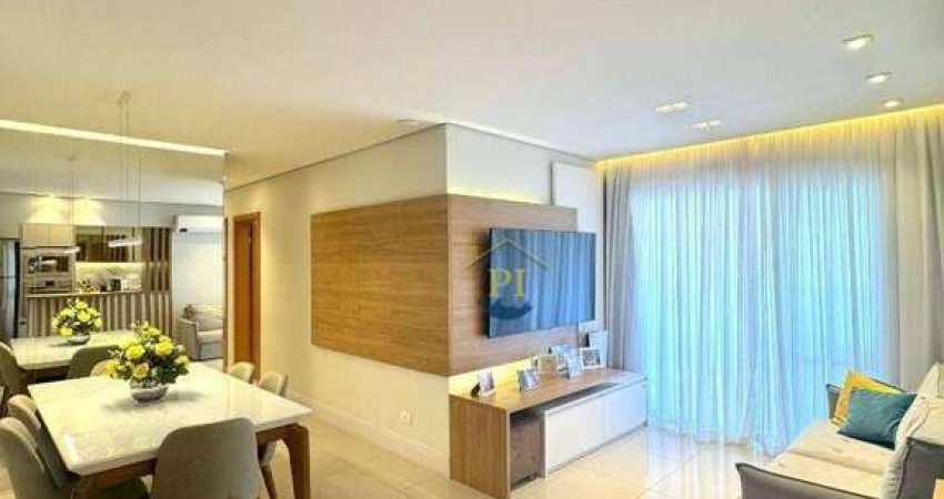 Apartamento com 3 dormitórios à venda, 113 m² por R$ 1.198.000 - Canto do Forte - Praia Grande/SP