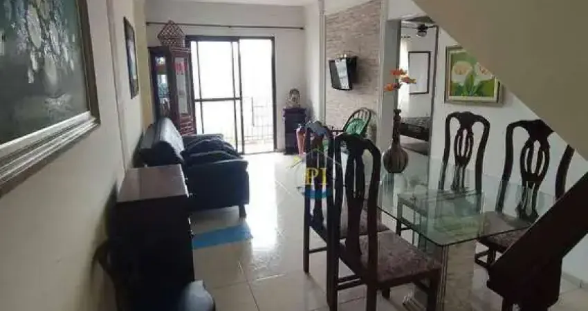 Cobertura com 3 dormitórios à venda, 120 m² por R$ 540.000,00 - Ocian - Praia Grande/SP