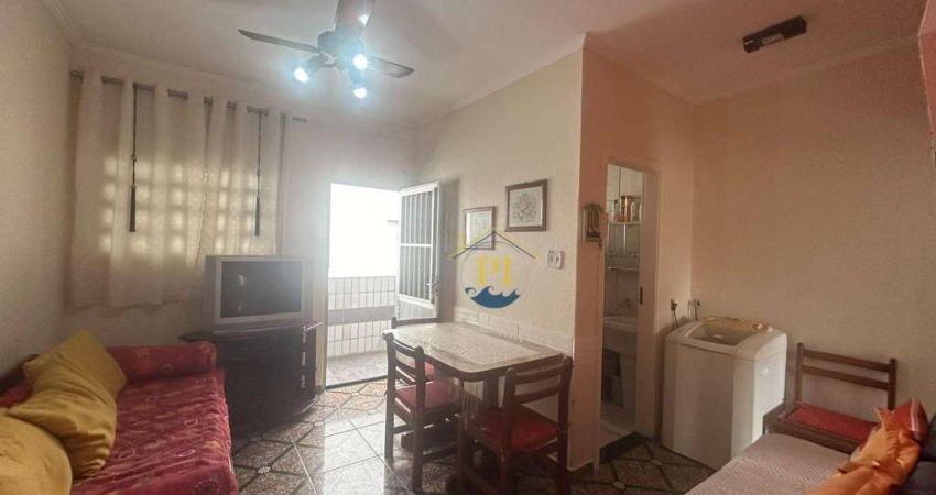 Apartamento com 1 dormitório à venda, 33 m² por R$ 215.000 - Vila Guilhermina - Praia Grande/SP