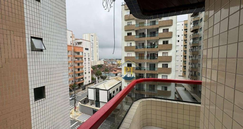 Apartamento com 2 dormitórios à venda, 74 m² por R$ 400.000 - Tupi - Praia Grande/SP