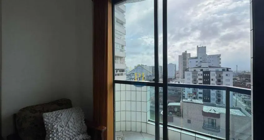 Apartamento com 1 dormitório à venda, 45 m² por r$ 260.000,00 - vila assunção - praia grande/sp