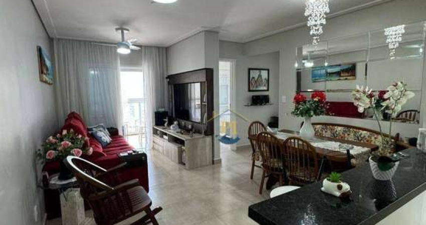 Apartamento com 2 dormitórios à venda, 70 m² por R$ 670.000 - Caiçara - Praia Grande/SP