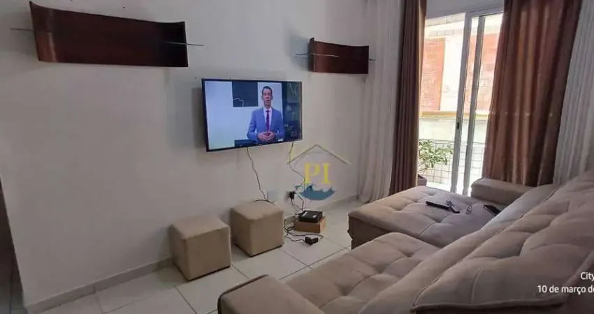 Apartamento com 1 dormitório para alugar, 1 m² por R$ 2.500,00/mês - Aviação - Praia Grande/SP