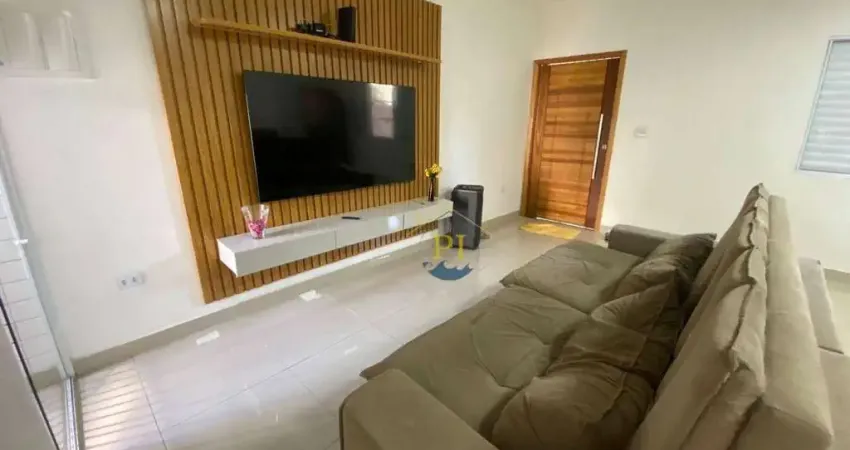 Casa com 2 dormitórios para alugar, 98 m² por R$ 5.000,00/mês - Tupi - Praia Grande/SP
