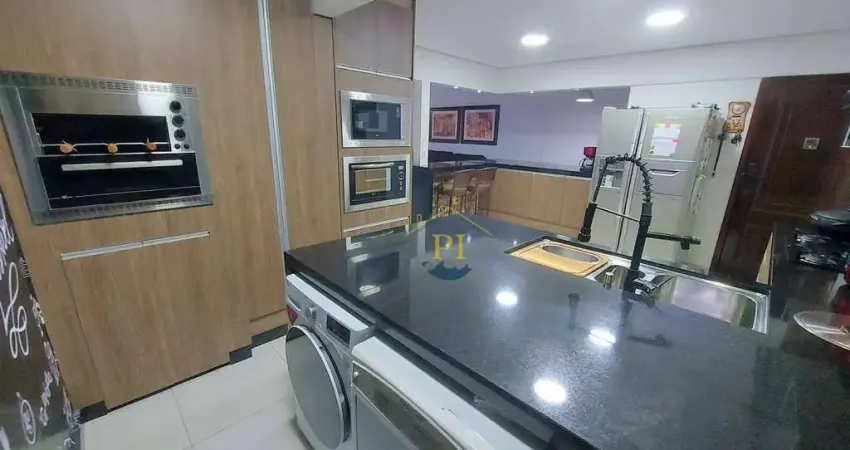Apartamento com 3 dormitórios à venda, 110 m² por R$ 600.000 - Tupi - Praia Grande/SP