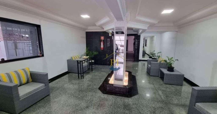 Apartamento com 2 dormitórios à venda, 94 m² por R$ 465.000,00 - Vila Guilhermina - Praia Grande/SP