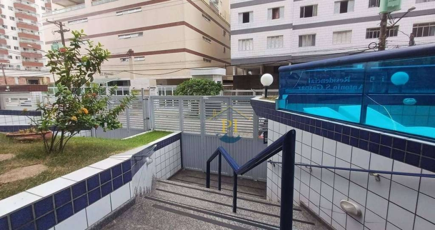 Apartamento com 1 dormitório à venda, 54 m² por R$ 280.000 - Vila Assunção - Praia Grande/SP