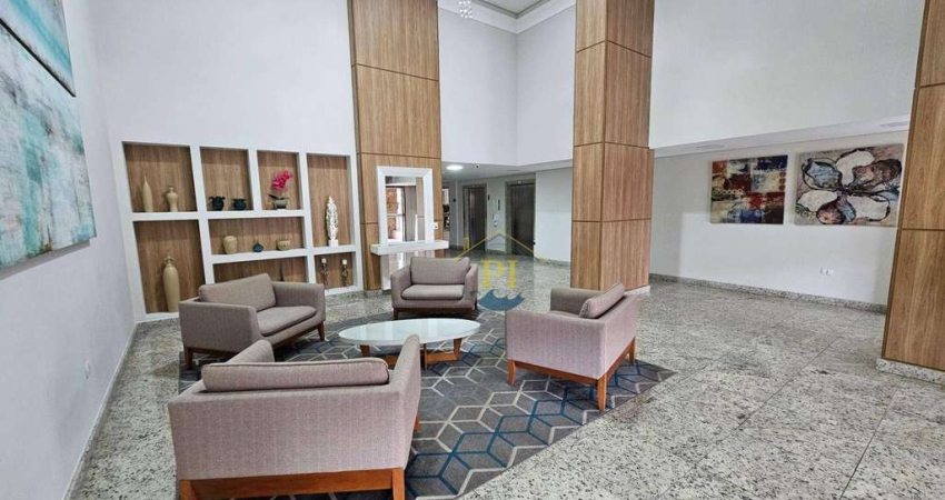 Apartamento com 3 dormitórios à venda, 122 m² por R$ 890.000,00 - Vila Guilhermina - Praia Grande/SP