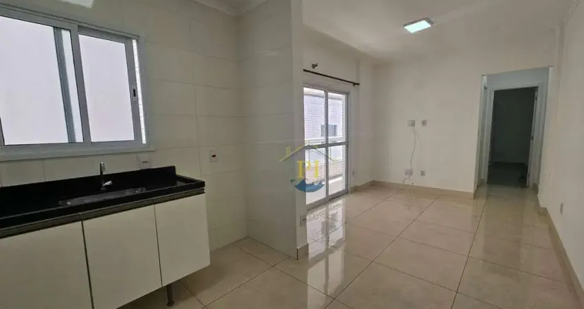 Apartamento com 1 dormitório à venda, 54 m² por R$ 340.000 - Vila Guilhermina - Praia Grande/SP