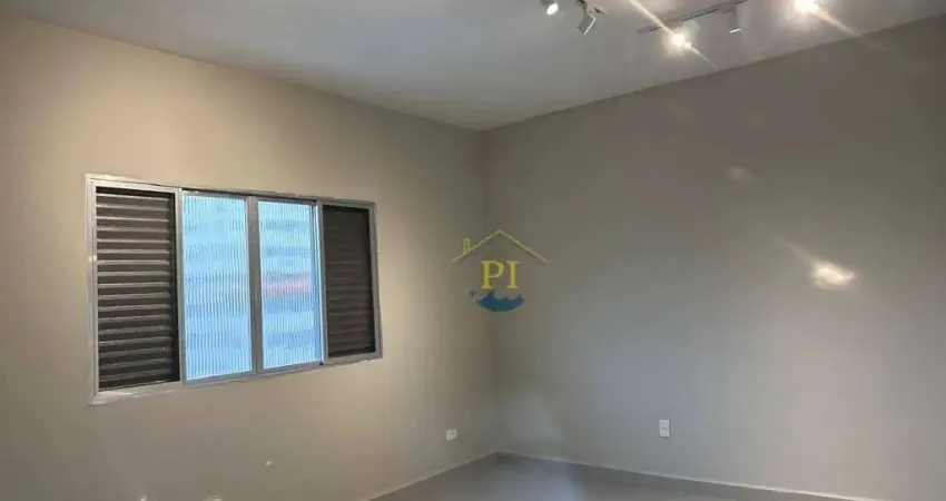 Kitnet com 1 dormitório à venda, 29 m² por r$ 230.000,00 - canto do forte - praia grande/sp